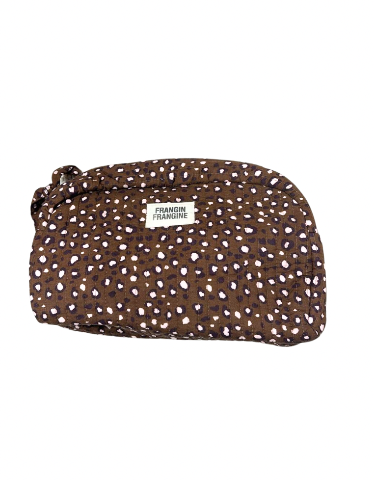 Trousse Toilette Paulette ##2799FD Léopard marron