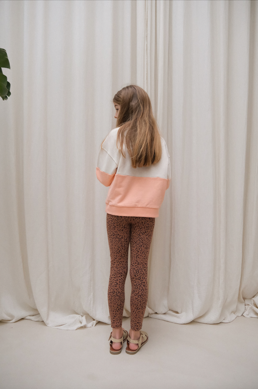 Legging Ondine kid ##2799CX Leo Marron