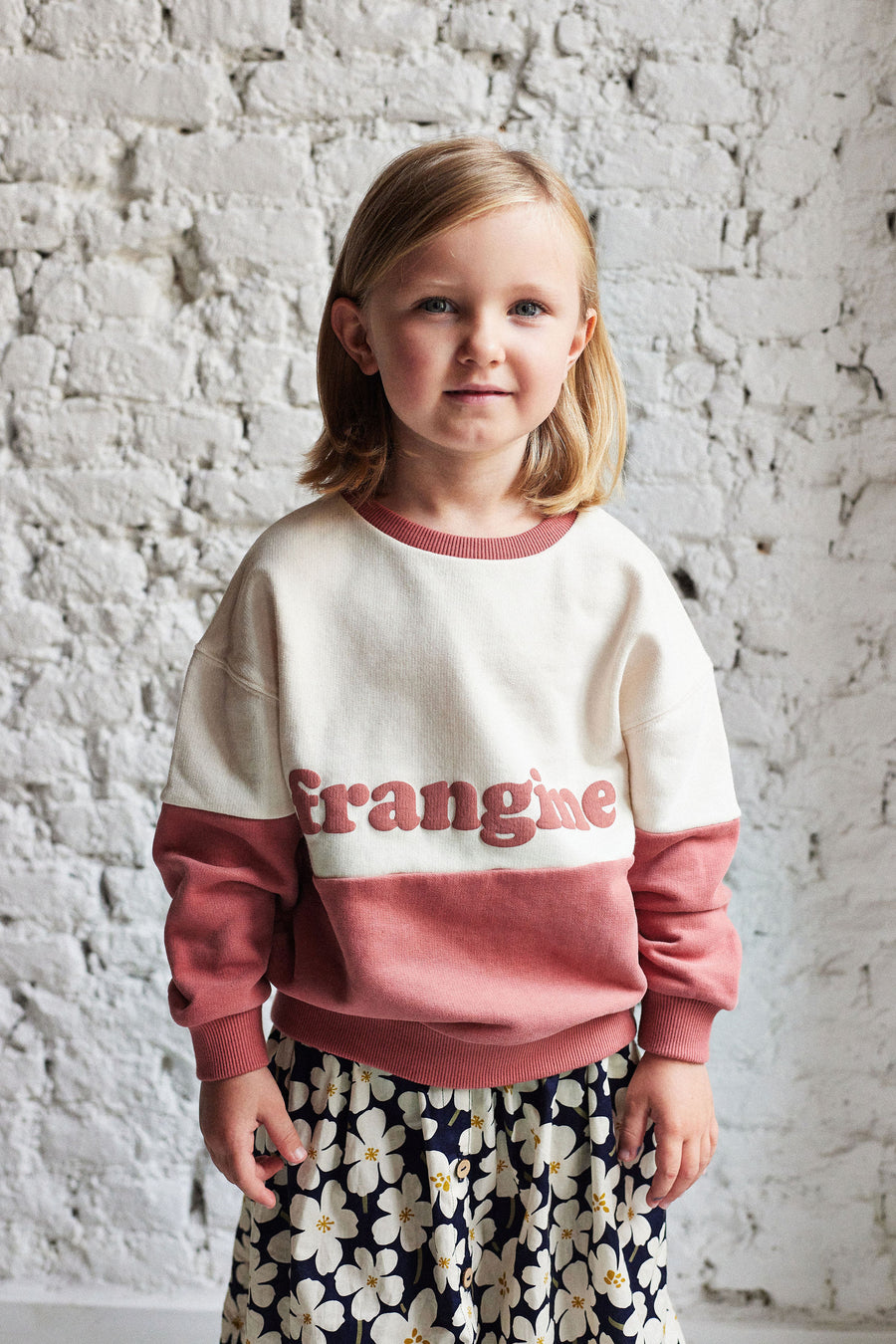 Edith Sweatshirt ##2604 Frangine Rose