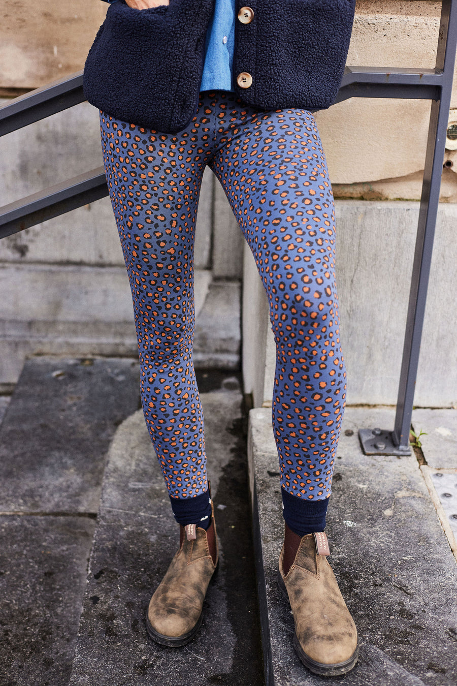 Legging Ondine Femme ##2799DA Leo Bleu