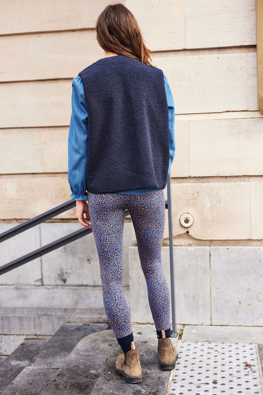 Legging Ondine Femme ##2799DA Leo Bleu