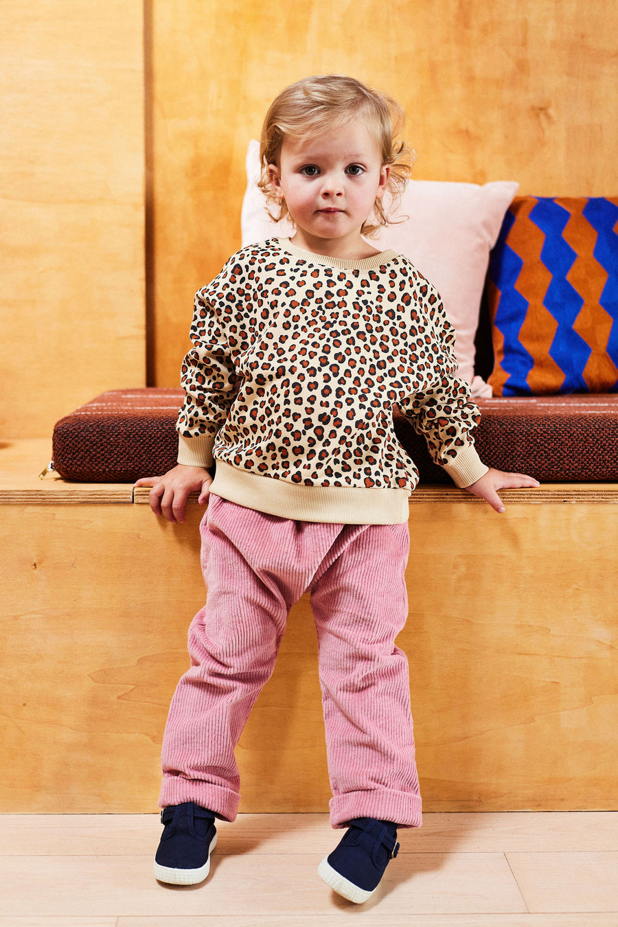 Edith Sweatshirt ##2299A - Leopard