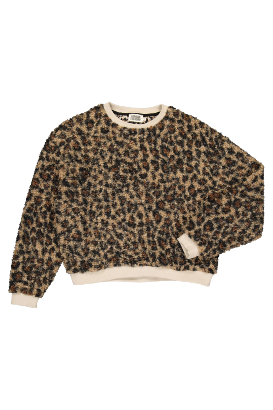 Sweat Edith ##2744 Sherpa Leopard